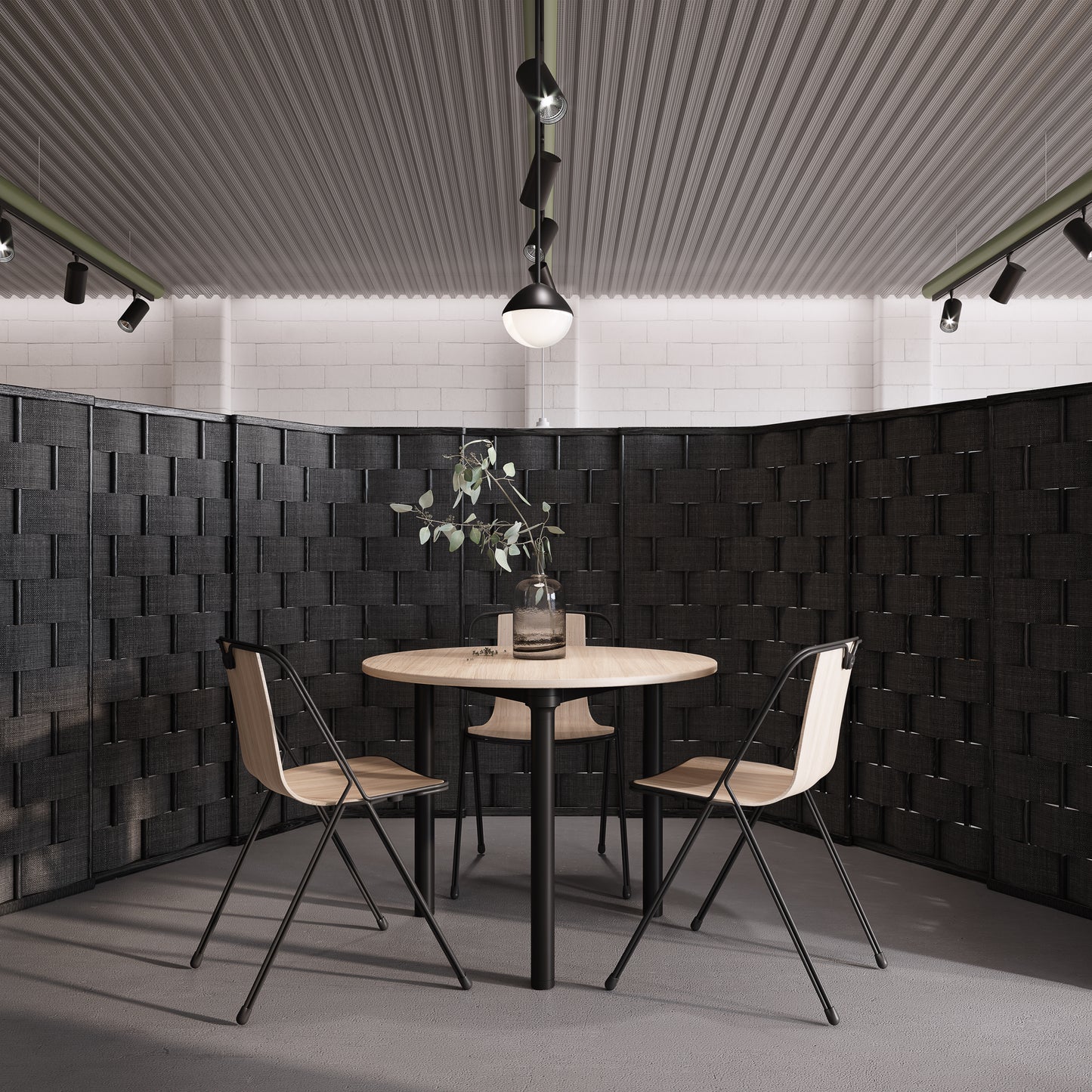 Chameleon Large Circular Table (Flat Leg)