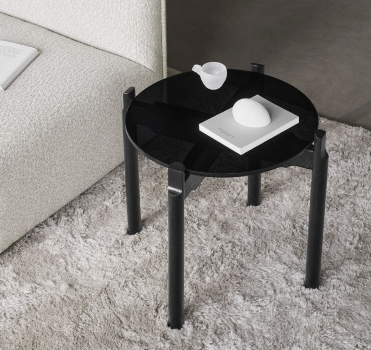 Notch Side Table Round Small