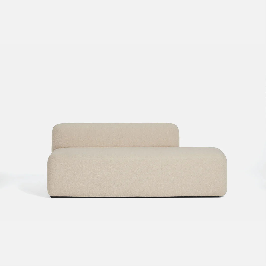 Mega Tulip Low Square Chaise Left