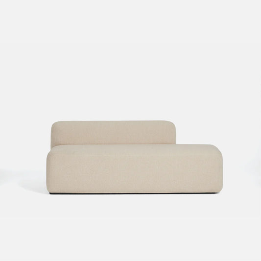 Mega Tulip Low Square Chaise Left