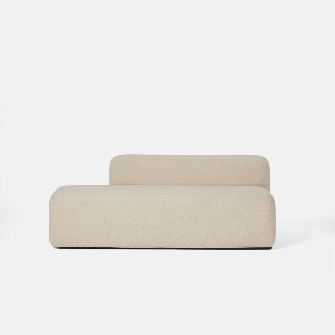 Mega Tulip Low Square Chaise Right