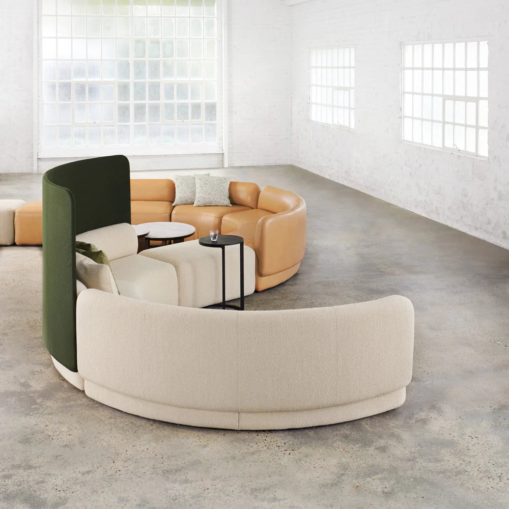 Mega Tulip Low Square Chaise Right