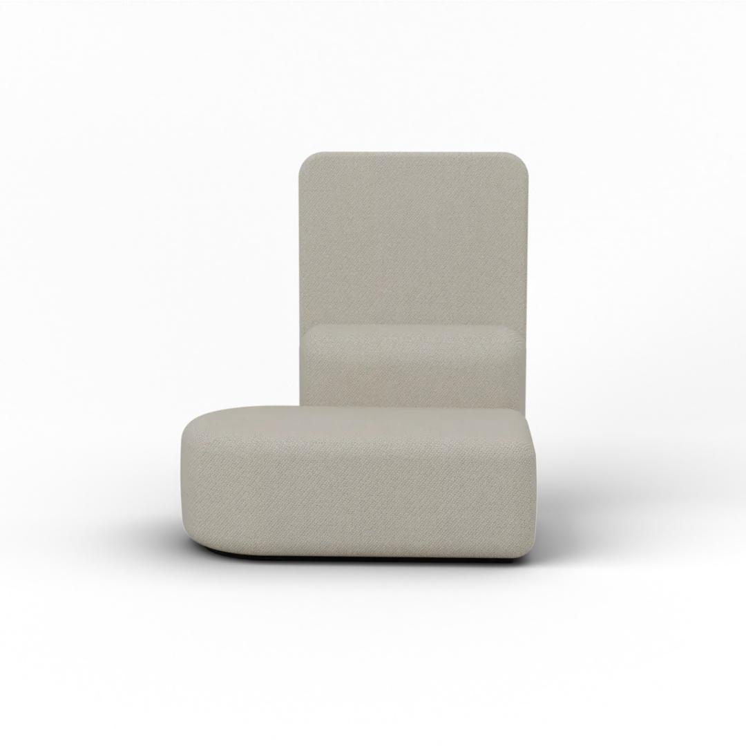 Mega Tulip High Chaise Round Right