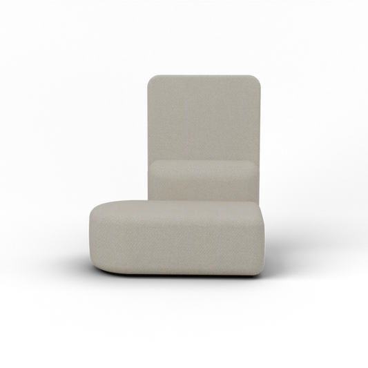 Mega Tulip High Chaise Round Right