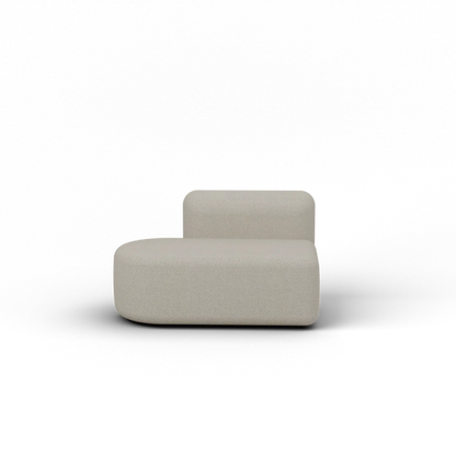 Mega Tulip Low Chaise Round Right