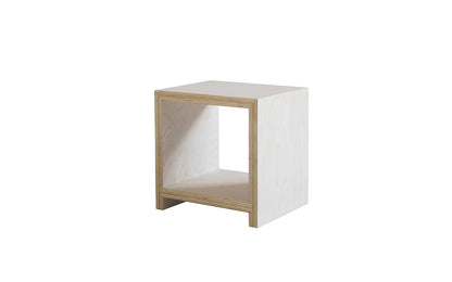 Biscuit Side Table with Drawer