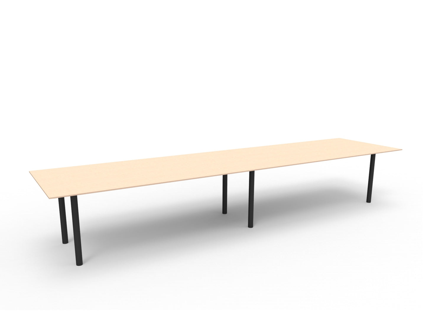 Chameleon Large Rectangular Table (Round Leg)