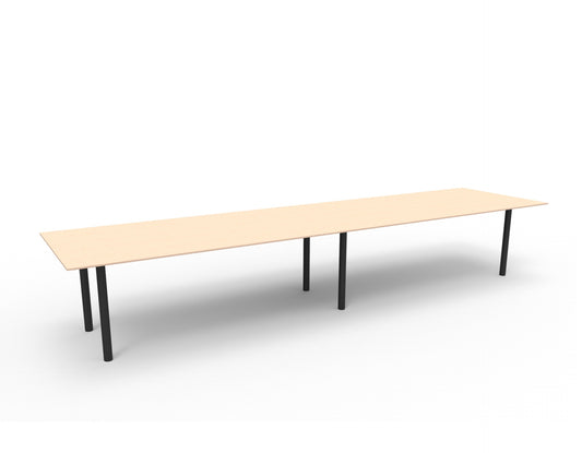 Chameleon Extra Large Rectangular Table (Round Leg)