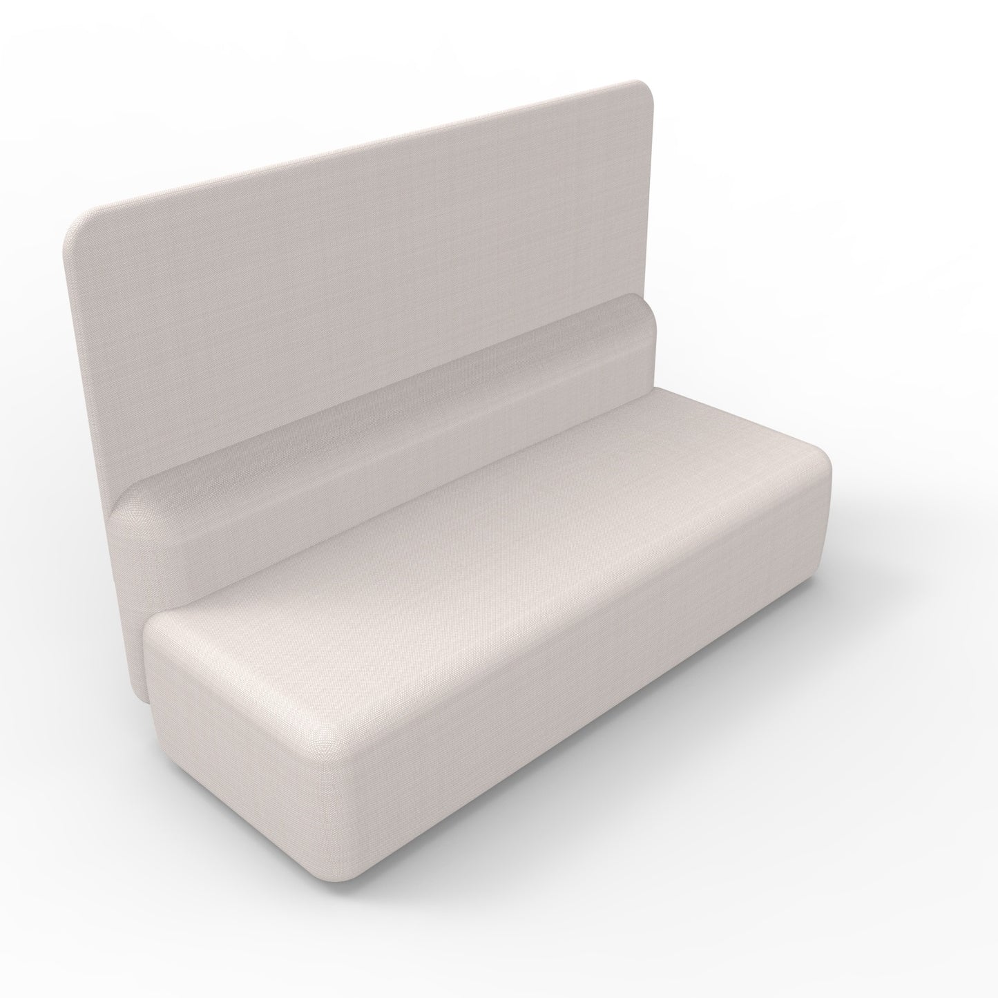 Mega Tulip Square Chaise High Back