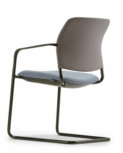 Cay Mesh Back Cantilever Armchair