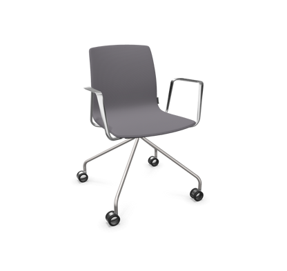 Fiore Conference Armchair 1 with Full Upholstery