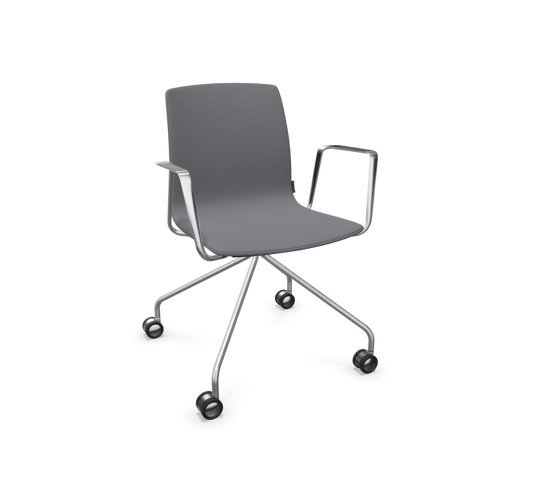 Fiore Conference Armchair 1 with Full Upholstery