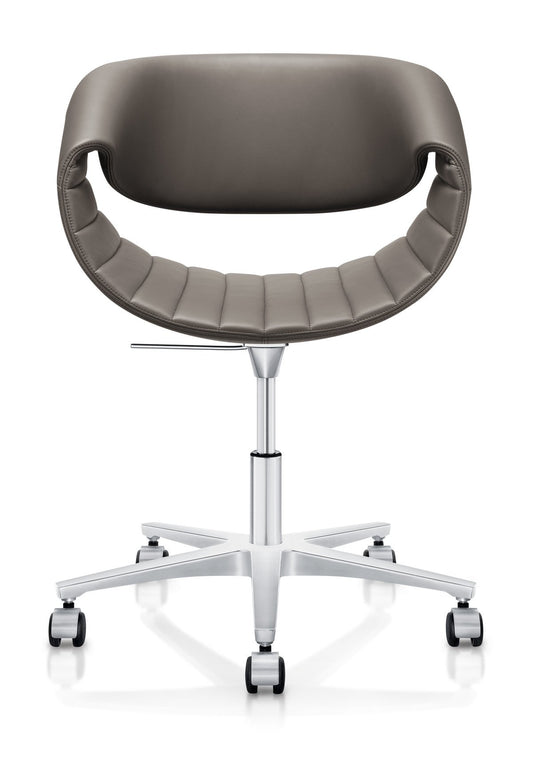 Little Perillo Conference Chair with Full  Leather Upholstery