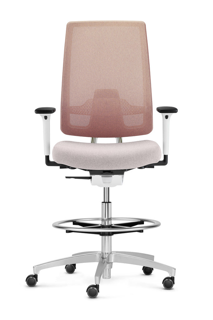 Indeed Mesh Counter Chair with Arms