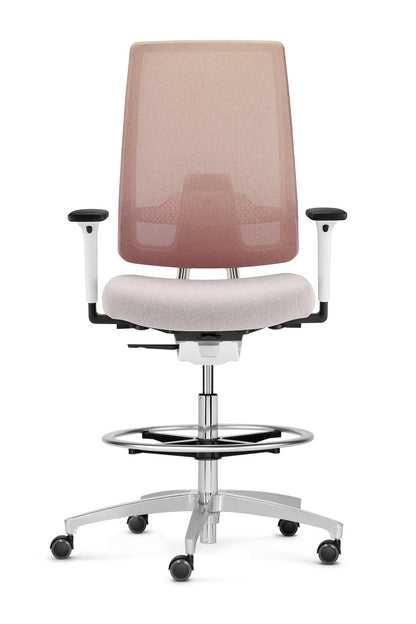 Indeed Mesh Counter Chair with Arms