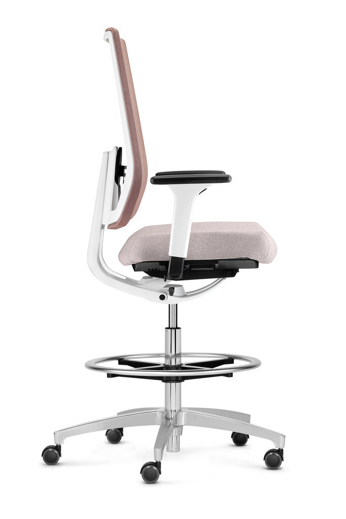Indeed Mesh Counter Chair with Arms