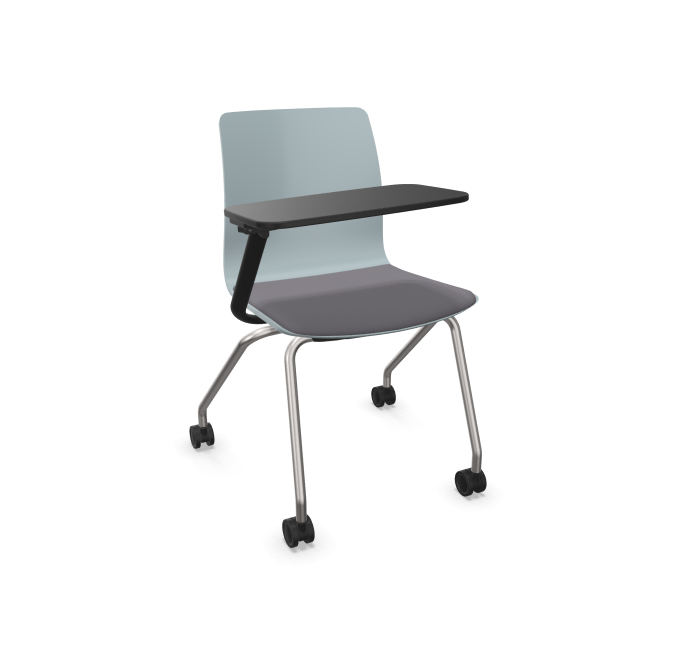 Fiore Nesting Chair Seat Upholstery with Tablet