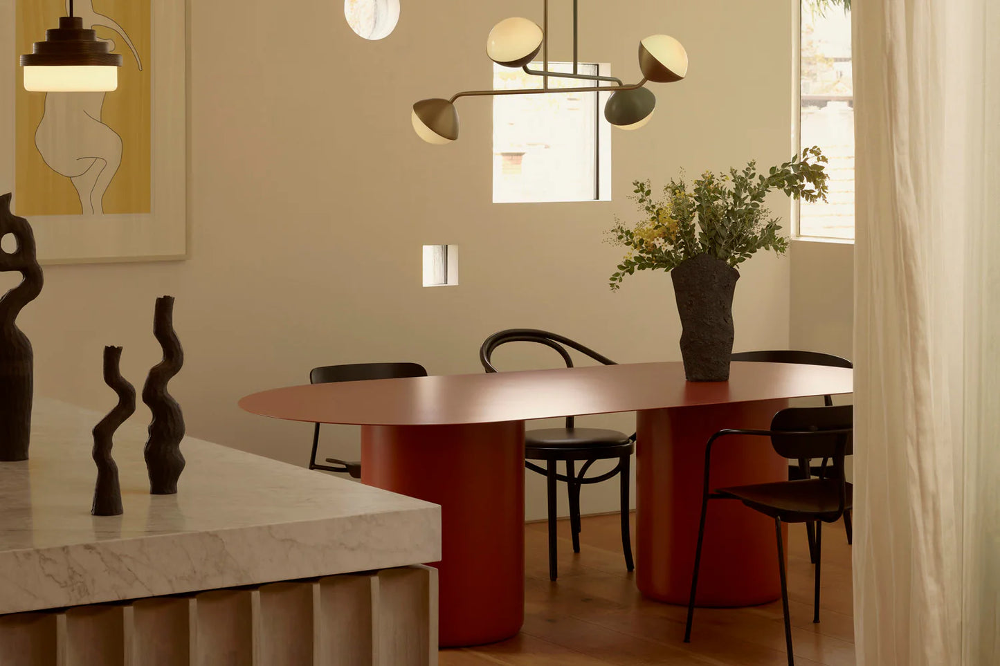 Sequence Oval Dining Table