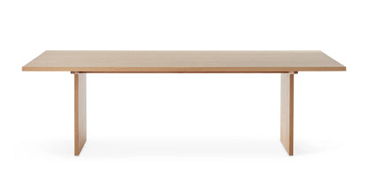 Slab End Lite Dining Table 2.4m