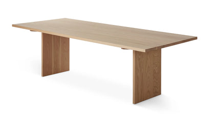 Slab End Lite Dining Table 2.4m