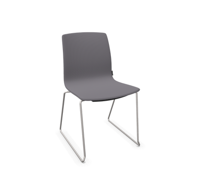 Fiore Sled Chair Full Upholstery