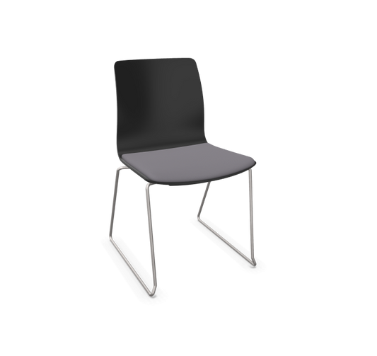 Fiore Sled Chair Seat Upholstery