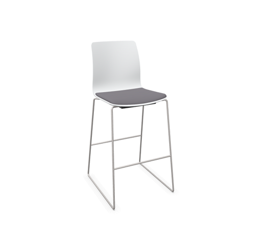 Fiore Sled Stool Seat Upholstery 75cm